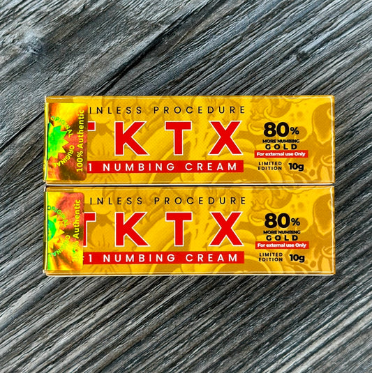 2 Pack TKTX Cream Gold 80%
